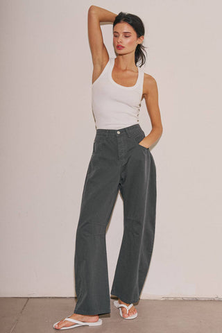 Adler Barrel Pant | Vintage Navy