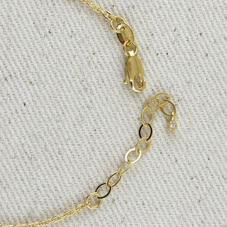 Golden Hour Linked Cz Bracelet