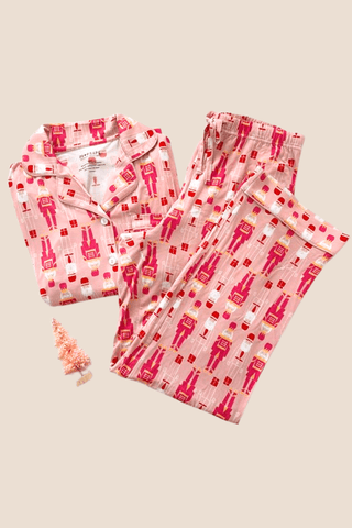 Pink Nutcracker Pajamas Set