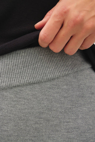 Mercer Wide Leg Ribbed Knit Lounge Pants