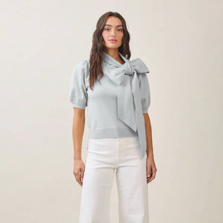Colette Bow Knit Top