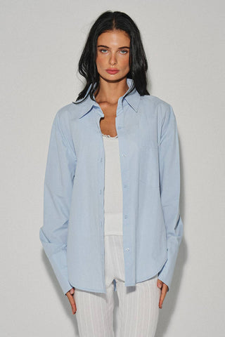 Avery Button Down Cotton Shirt