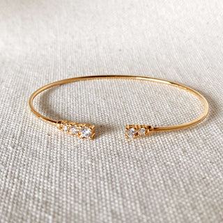 Sweetest Thing Dainty 18k Gold Filled Cuff Bracelet