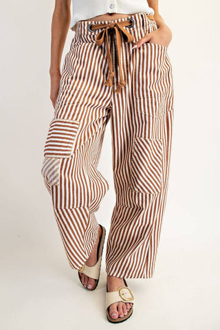 Sienna Stripe Cargo Pants