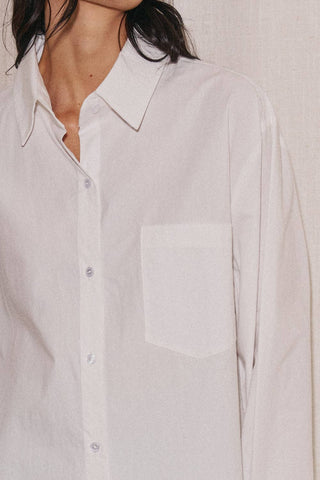 Avery Button Down Cotton Shirt
