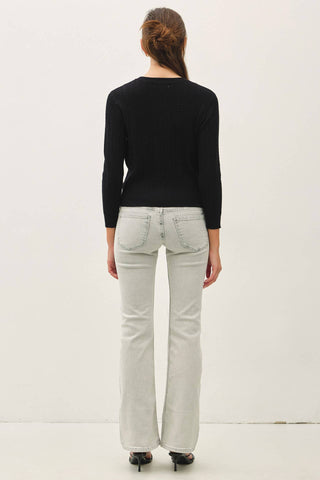 Willow Pointelle Cardigan Sweater