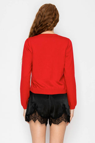 Satin Lace Trim Lounge Shorts