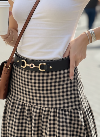 Sienna Snaffle Horse Bit Belt – view 5 – Into The Palms