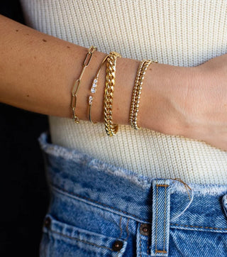 Sweetest Thing Dainty 18k Gold Filled Cuff Bracelet