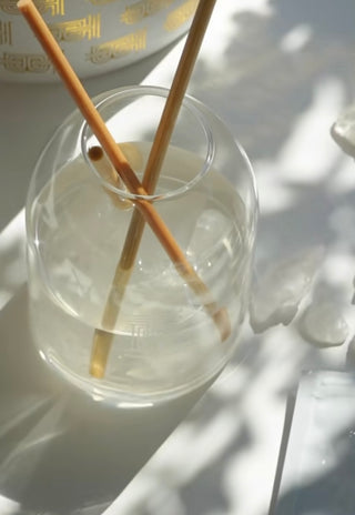 Thomas Blonde "Good Vibes" Crystal Reed Diffuser Set