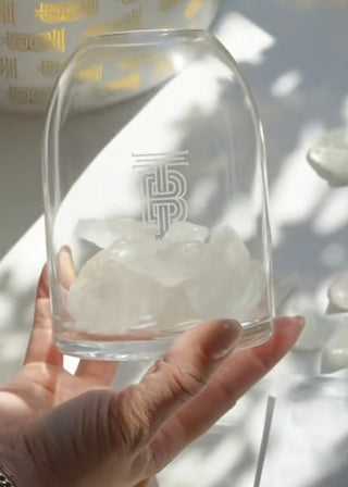 Thomas Blonde "Good Vibes" Crystal Reed Diffuser Set