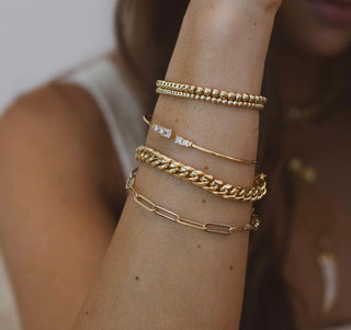 Sweetest Thing Dainty 18k Gold Filled Cuff Bracelet