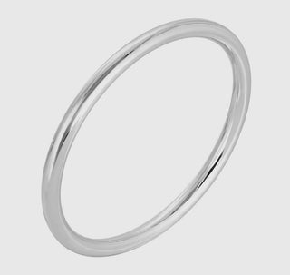 Breakout Silver Bangles - Set of 3