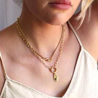 Interlocking Hardware Necklace