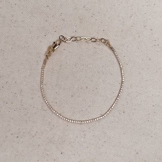 Paris Rain Tennis Bracelet