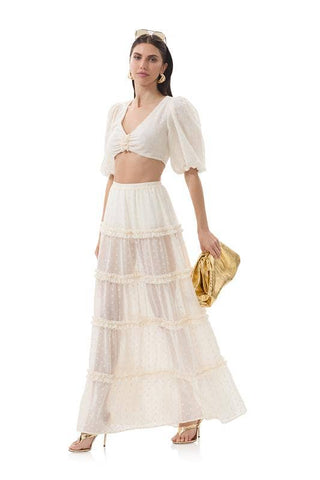 Sabina Skirt - Gardenia