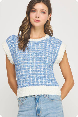 Heirloom Lattice Sweater Top