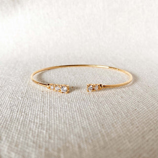 Sweetest Thing Dainty 18k Gold Filled Cuff Bracelet