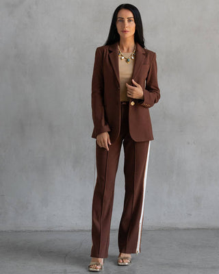 Morrison Interlock Blazer Espresso