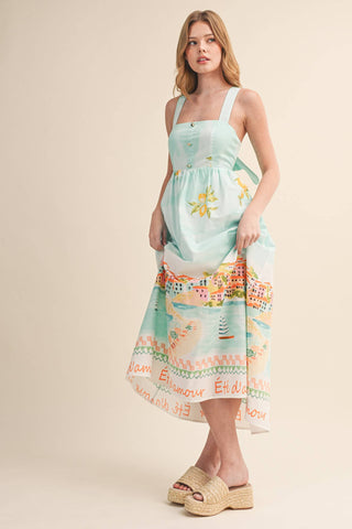 Été d’Amour Midi Dress