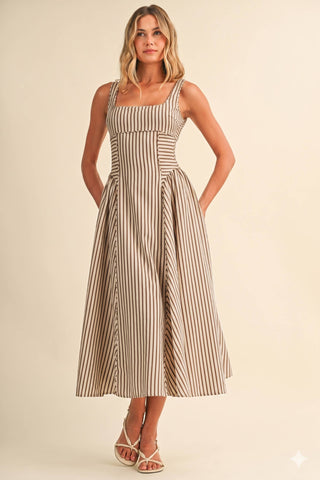 Easy as She Goes Midi Dress