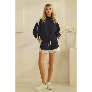 Colette Lace Track Shorts