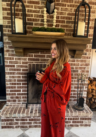 WESTERN NIGHTS LUXE PAJAMAS
