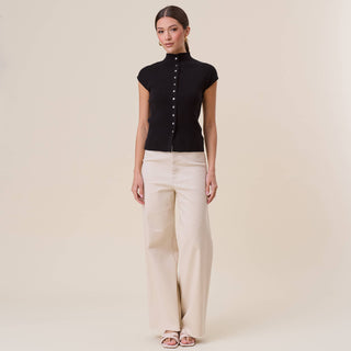 Monaco Mockneck Knit Top