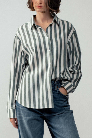 Palmer Stripe Button Down Shirt