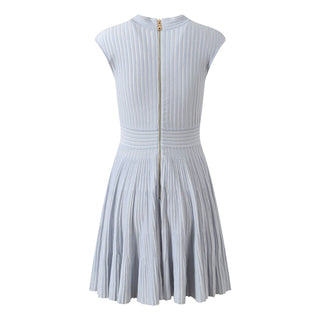 Bellagio V-Neck Sleeveless Waist Knit Dress