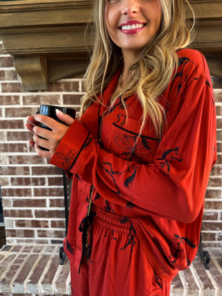 WESTERN NIGHTS LUXE PAJAMAS