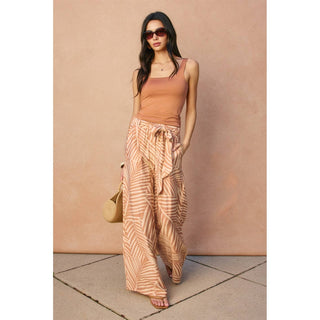 Wild Tides Looped Belt Pants