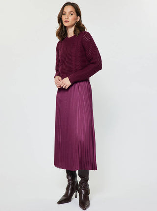 Margaux Sweater & Pleated Dress Set