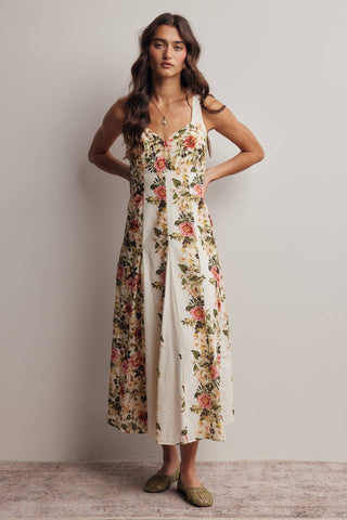 Villa Flora Midi Dress