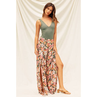 Juliette Double Plunging Bodysuit