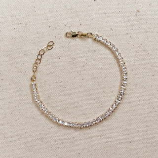 Paris Rain Tennis Bracelet