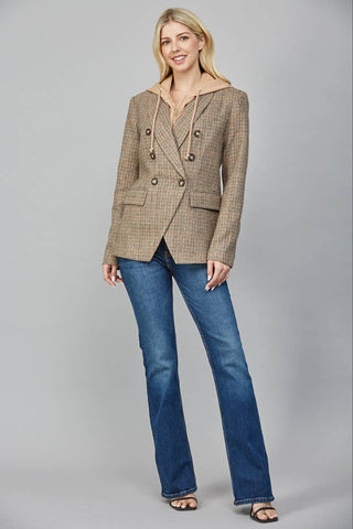 Kensington Hooded Blazer