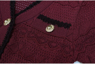 Odette Belted Knit Dress