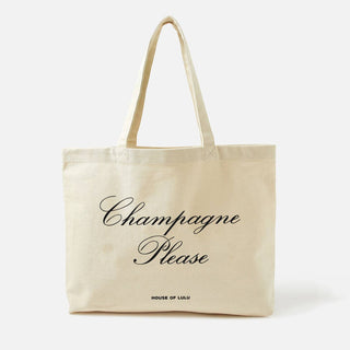 Champagne Please Tote Bag