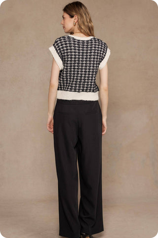 Heirloom Lattice Sweater Top