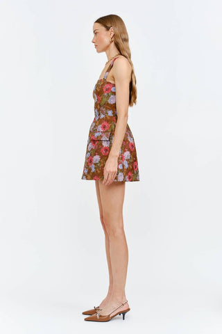 Roselle Jacquard Mini Dress