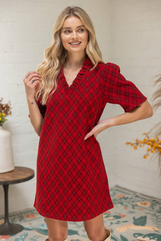 Cambridge Plaid Dress