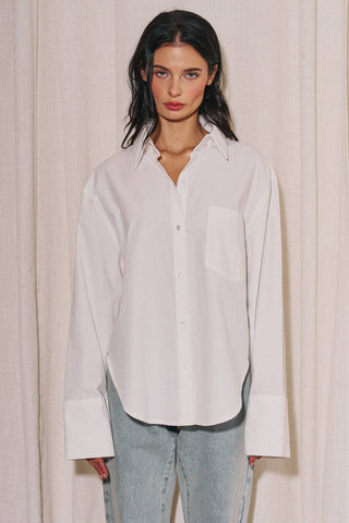 Avery Button Down Cotton Shirt