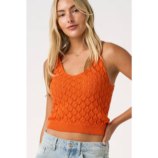 Marlowe Crochet Knit Top
