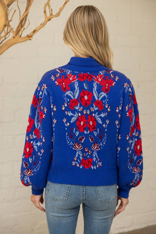 Winter Bloom Sweater