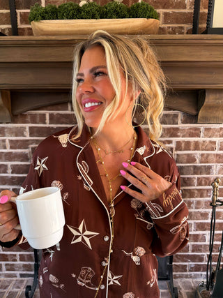 WESTERN NIGHTS LUXE PAJAMAS