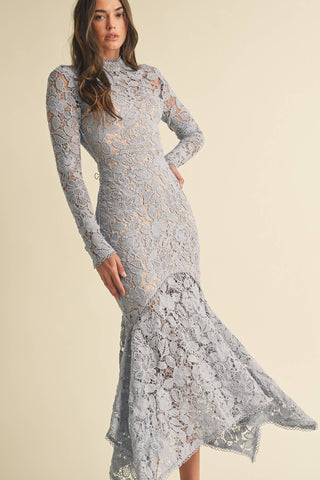 Gramercy Lace Midi Dress