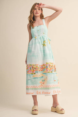 Été d’Amour Midi Dress