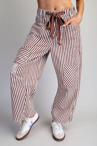 Sienna Stripe Cargo Pants