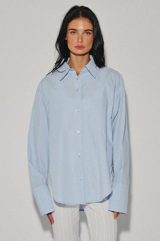 Avery Button Down Cotton Shirt